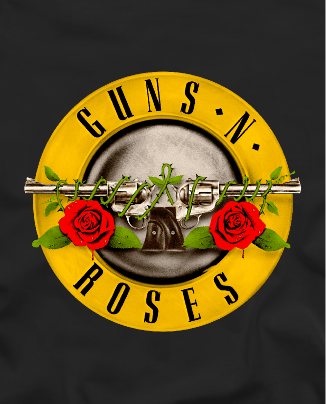 Marškinėliai Guns and roses